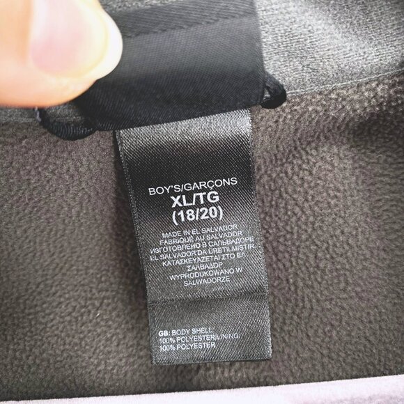 Boy's The North Face Two Tone Soft Shell Jacket Sz 18/20 - Picture 8 of 10